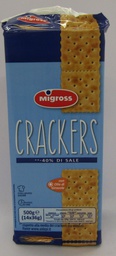 [0010204402] MIGROSS CRACKERS N/SALATI GR500