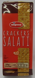 [0010204401] MIGROSS CRACKERS SALATI   GR500