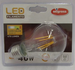[0011452201] MIGROSS LED FILAM.E14 A60 4W=40W